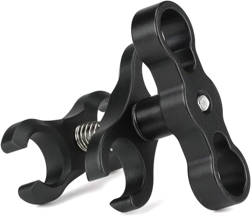 Seafrogs Aluminum Alloy Clamp, Ball Joint Bracket Arm, Two Section Holder Diving Essential Accessory Light Combination Fixed Clamp, Diving Accessory Light Holder CP-6 - Image 4